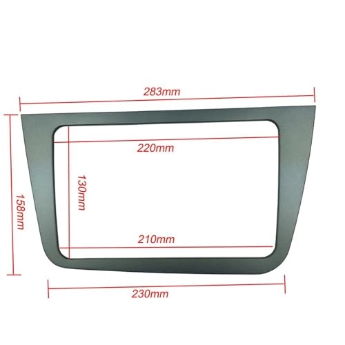 Radio Trim Dash Frame - Altea 2004-2015, Toledo 2004-2009
