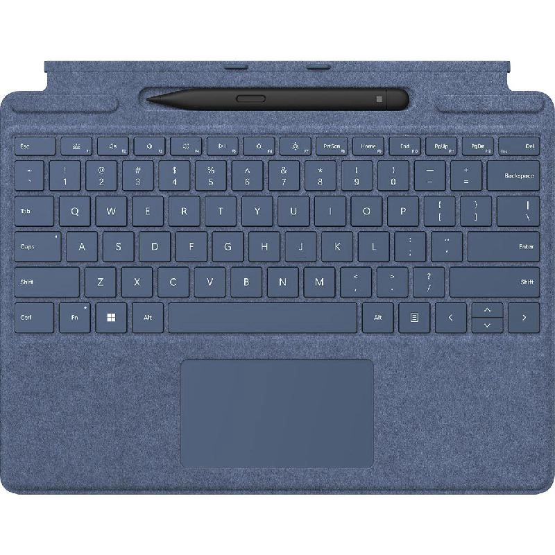 Keyboard Case with Magnetic Attachment for Surface Pro 9/Surface Pro 8/Surface Pro X + Slim Pen 2