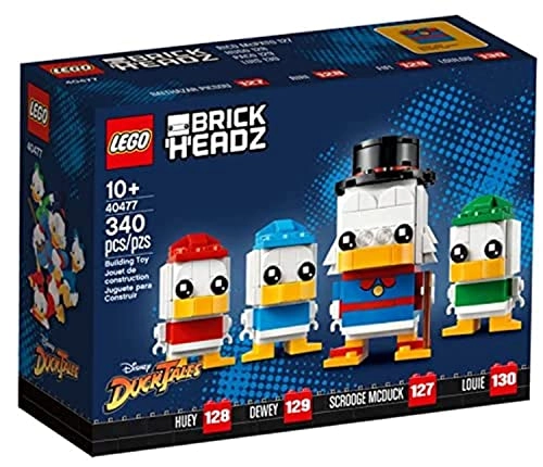 Brickheadz Huey Dewey Scrooge McDuck and Louie Ducks (40477)