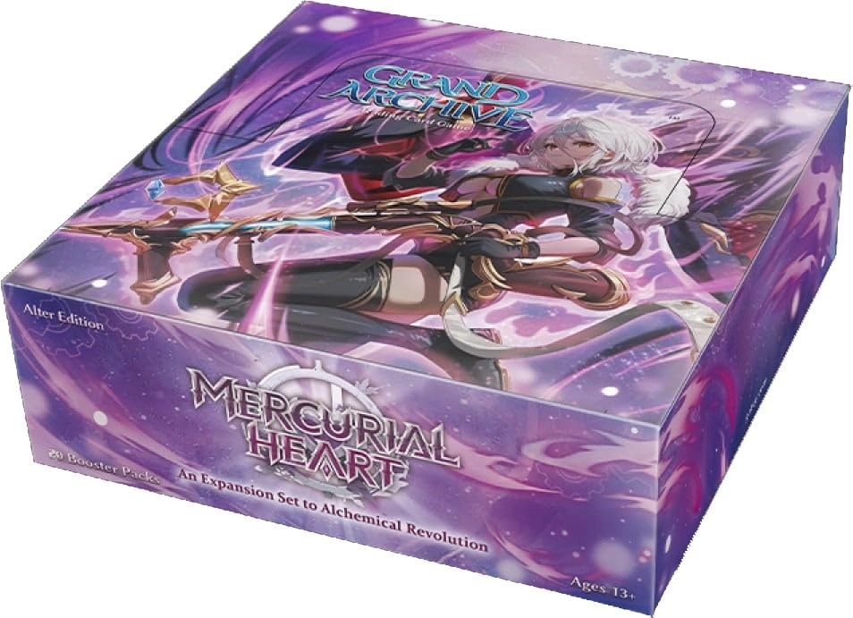 Grand Archive TCG Mercurial Heart Alter Edition Booster Box - 20pcs