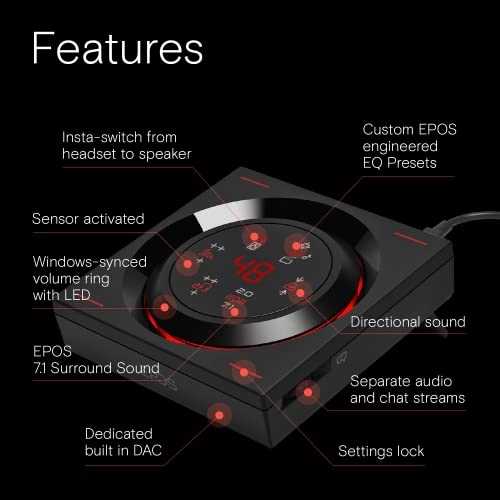 GSX 1000 2nd Edition - DAC 7.1 Surround Sound Headphone Amp