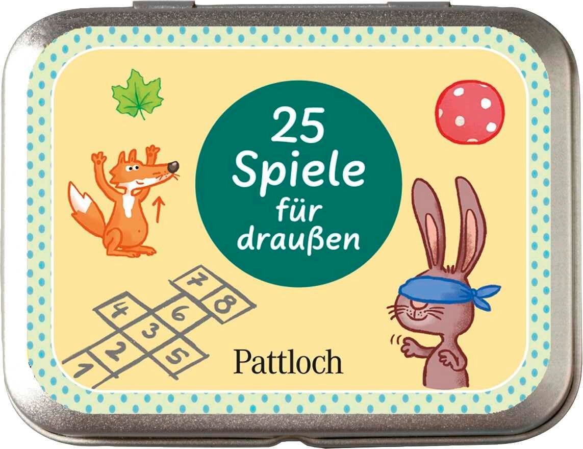 Pattloch Geschenkbuch 25 Spiele für draußen - 5+ 25 pieces