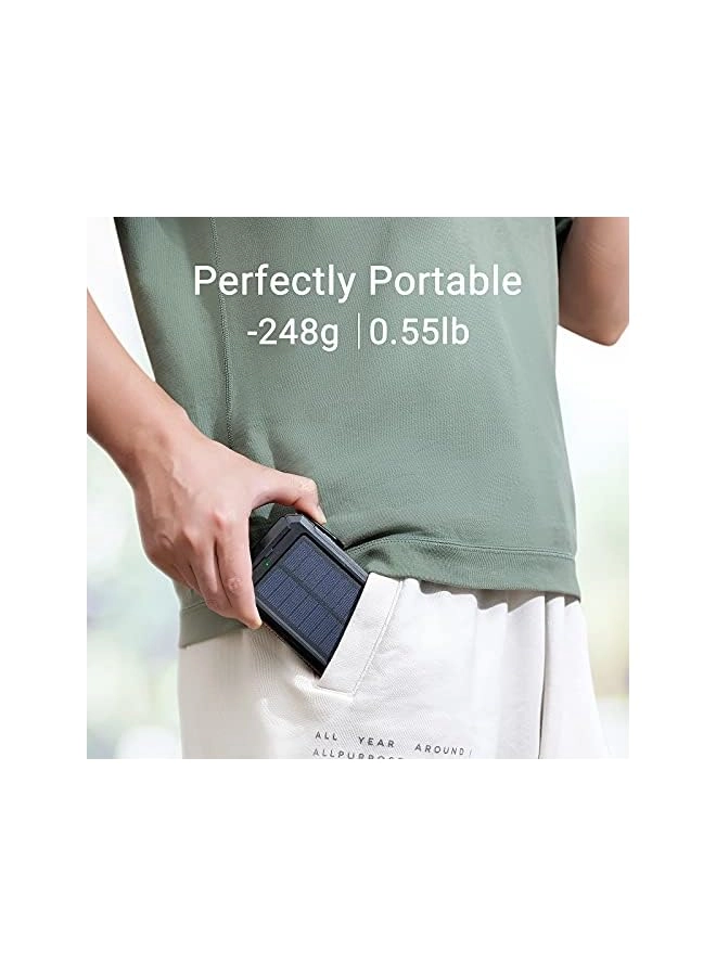 Strong Waterproof Solar Mobile Power Supply - 20000mAh