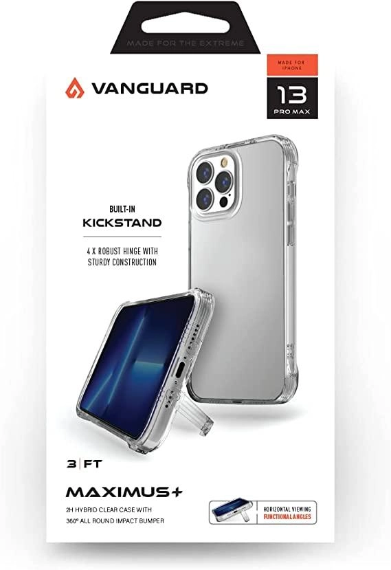 Vanguard Shield Maximus Back Case TPU and PC for Apple iPhone 13 Pro Max