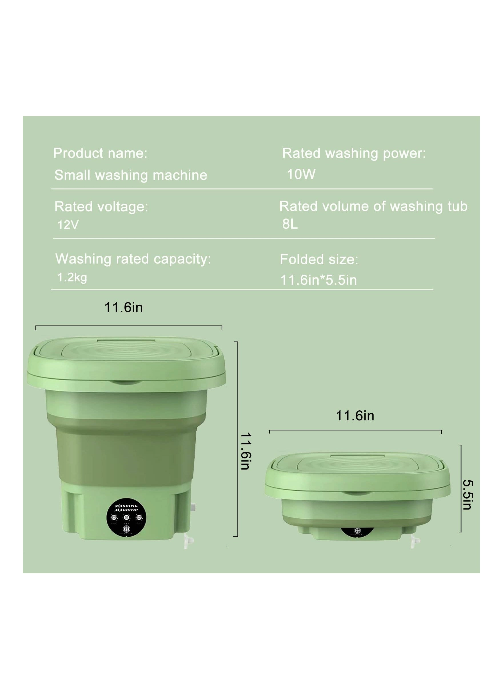 Portable Mini Washing Machine
