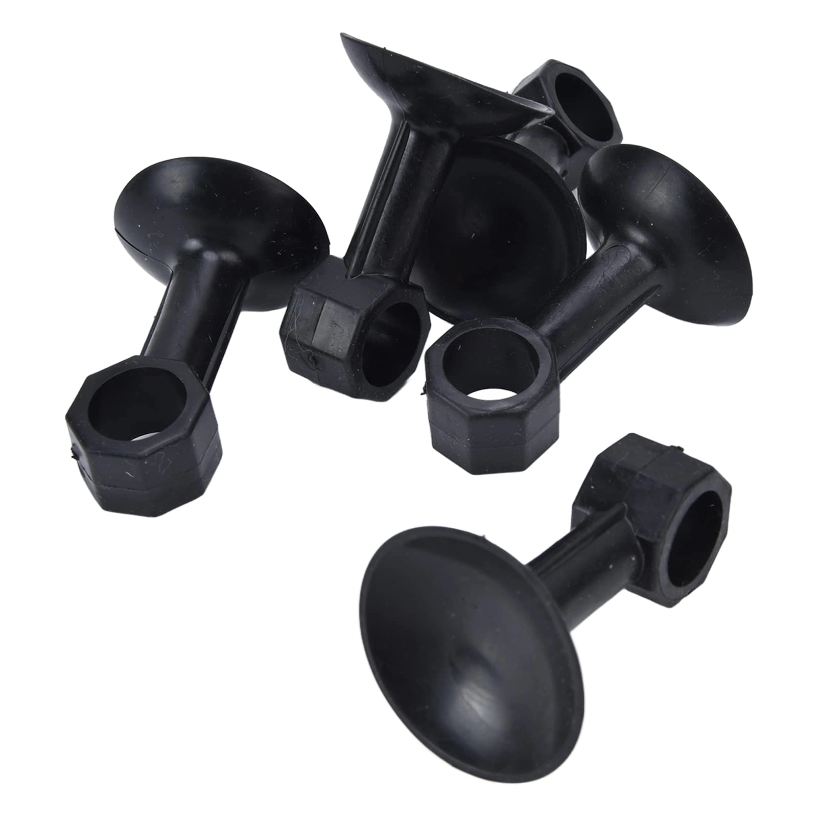 SOUTES Washer Door Stopper - 10 Pack Rubber Black