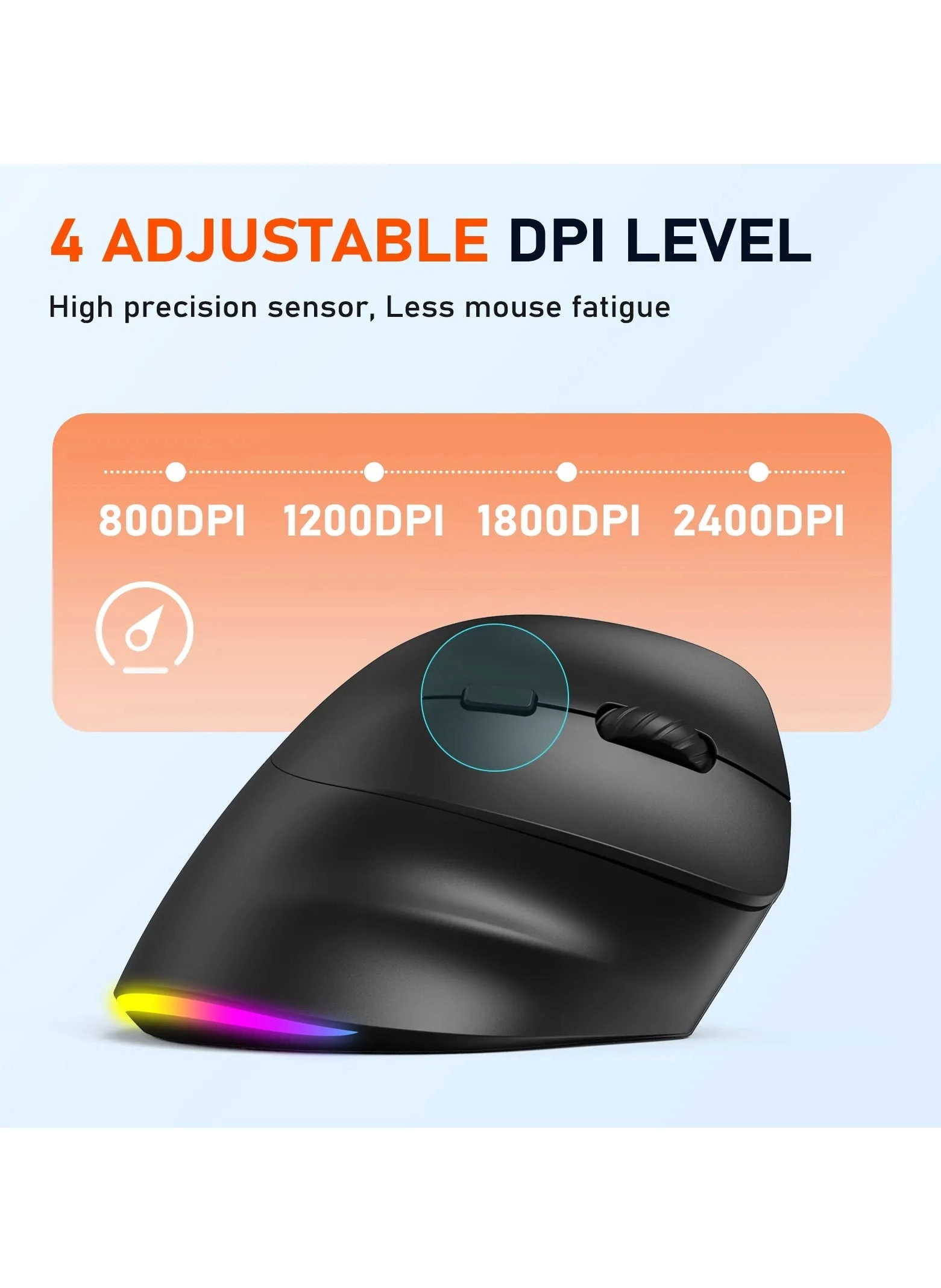 BTM010R Ergonomic Mouse - Wireless