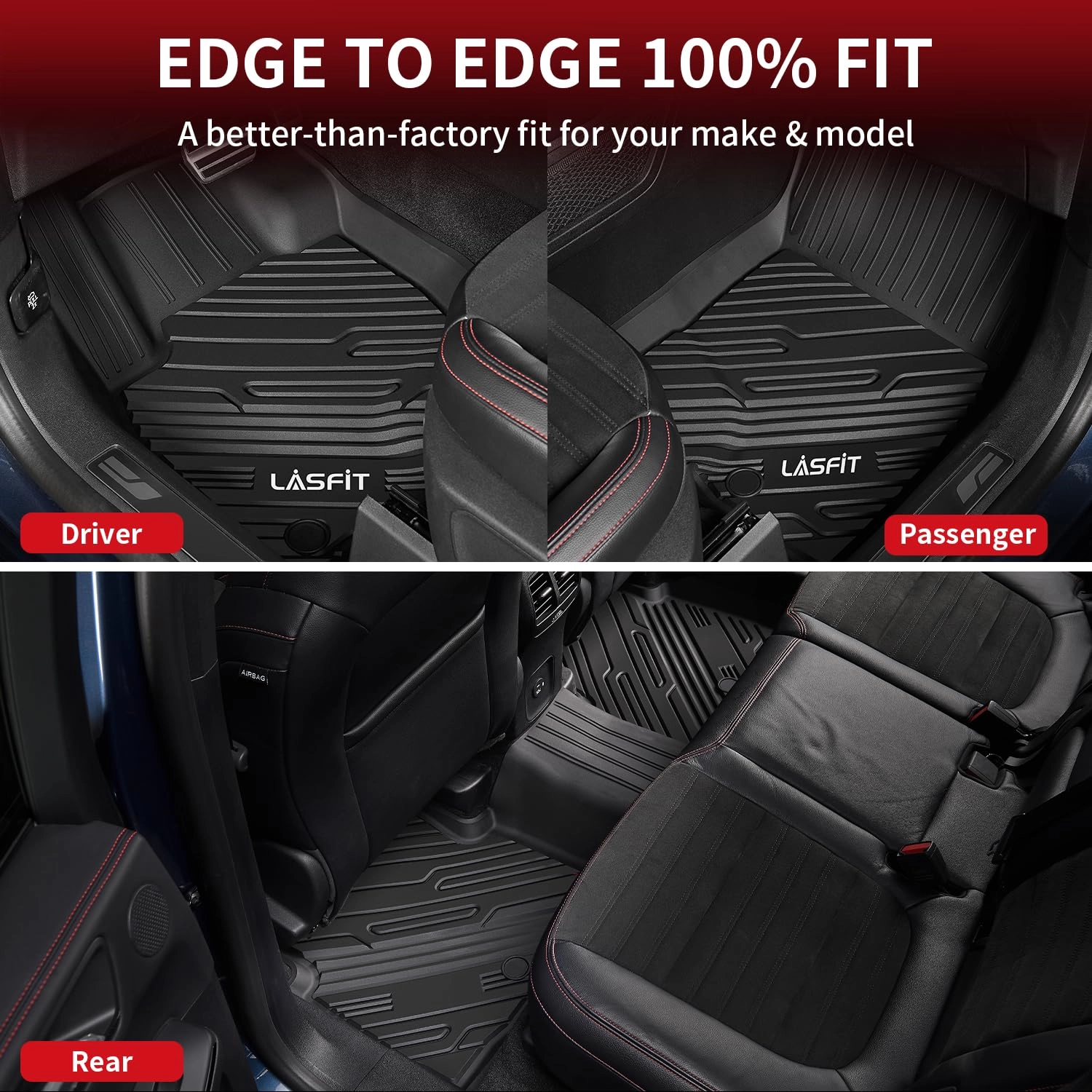 Floor Mats and Cargo Mat - Ford Bronco Sport 2021-2026 Cargo Area
