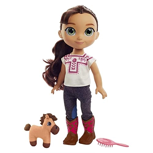 Lucky Toddler Doll - 14-in Spirit plush Brush Ages 3+