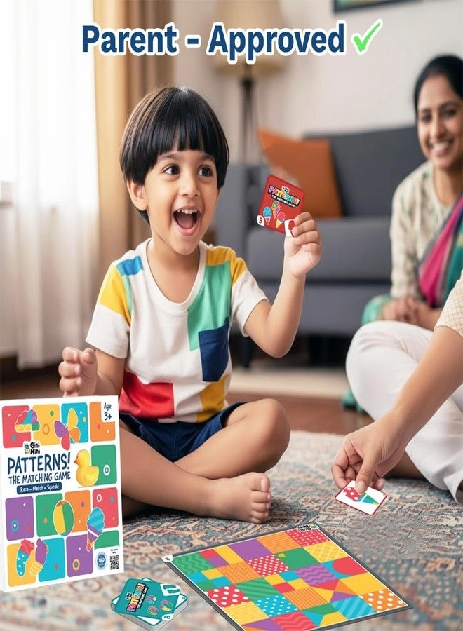 Pattern! Matching Activity Set - 3 4 5