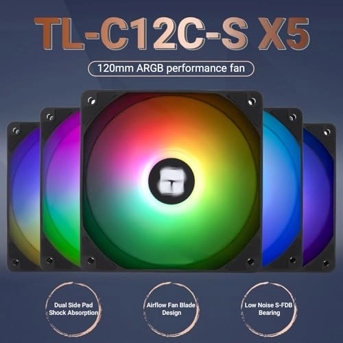 TL-C12C-S - 5-Packs 120mm
