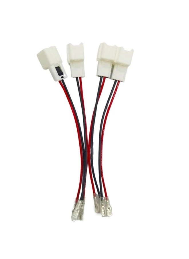 Speaker Wire Harness Adapter - 4 Pack Compatible with Nissan 2004-2021, Infiniti 2006-2018