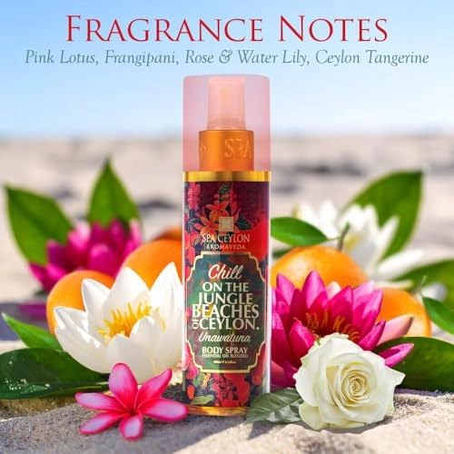 Arugam Bay Body Spray - 200 Microliters Grapefruit & Sandalwood