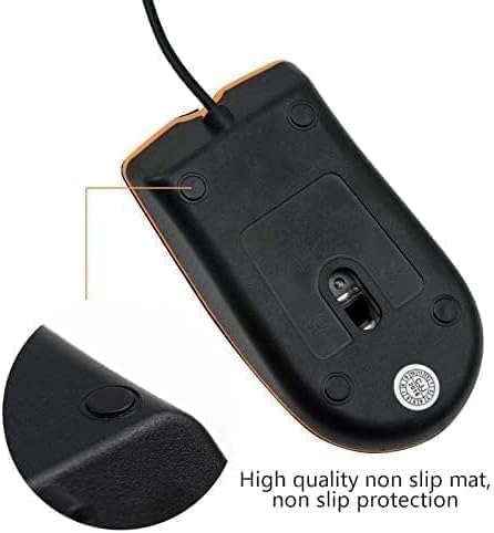 2 Pack Wired Ergonomic Mouse - USB