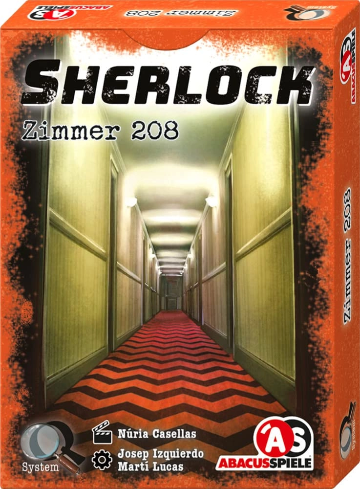 ABACUSSPIELE Sherlock Room 208 - Crime Card Game (German)