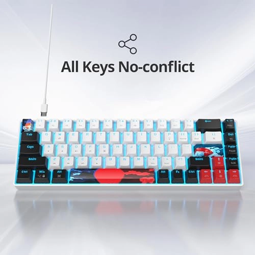 60% small mechanical keyboard - QWERTY Wired