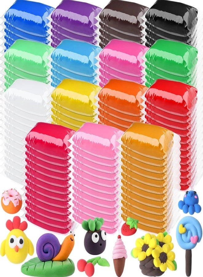 VioraWhite Air Dry Clay - 1.08 Kg 72 pcs.