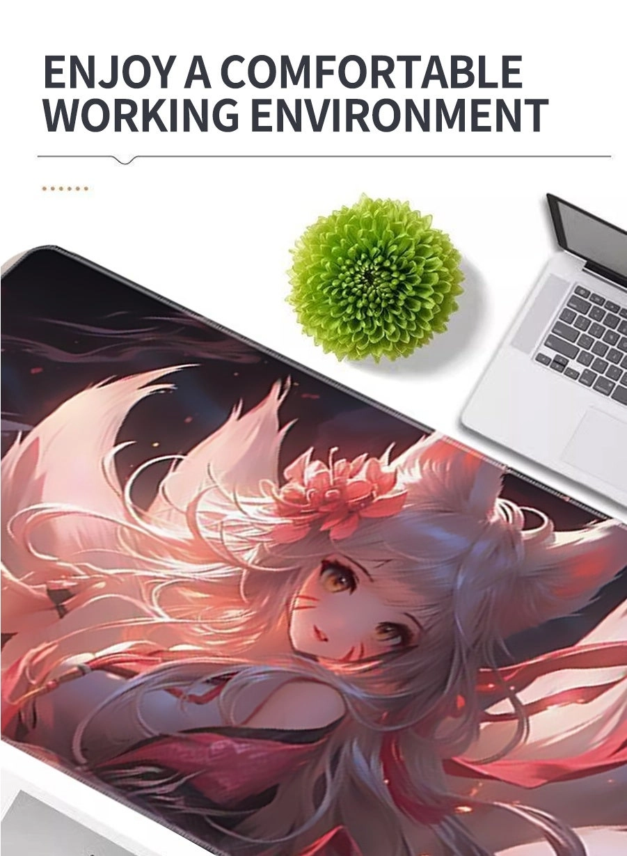 Anime Large Rubber Gaming Mouse Pad - 80x30 cm