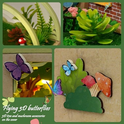 DIY Puzzle Dollhouse Kit - forest of the fireflies