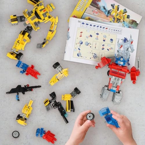 Transforming Building Set - 2in1 636 pcs