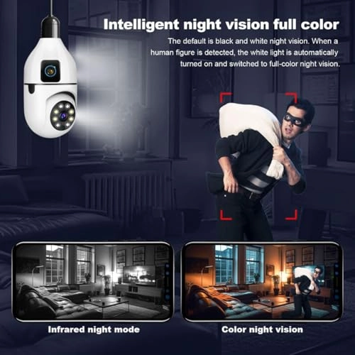 Bulb Security Camera 4MP