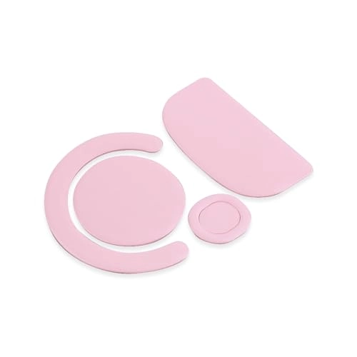 Rounded Curved Edges Mouse Skatez - 2 Sets Gray