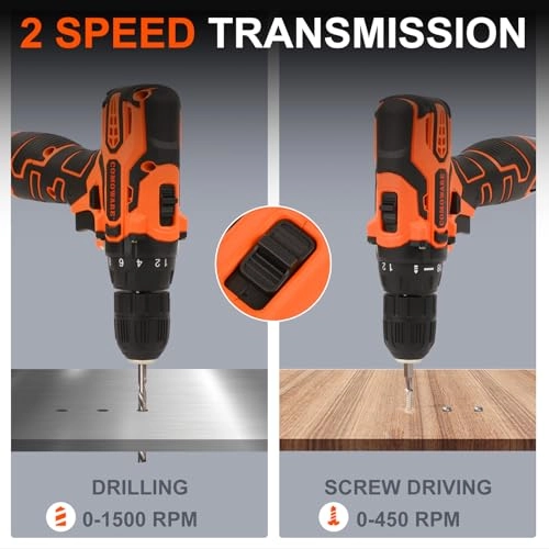 Cordless Drill - 1500 Milliamp Hours