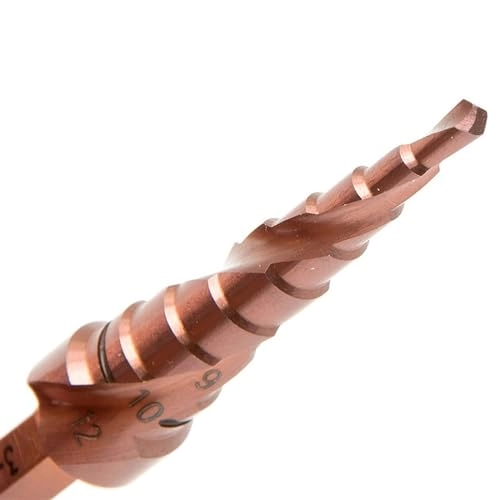 Cobalt Cone Step Drill Bit - Cobalt 1 Piece 3-12/3-14/4-12/4-20/4-22/4-25/4-32/5-21/5-27/6-24mm