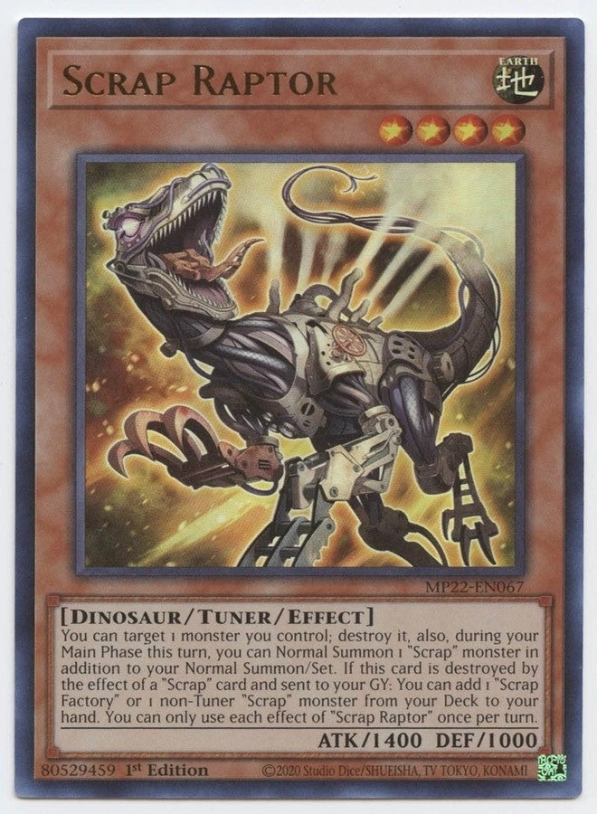 Yu-Gi-Oh! Scrap Raptor MP22-EN067