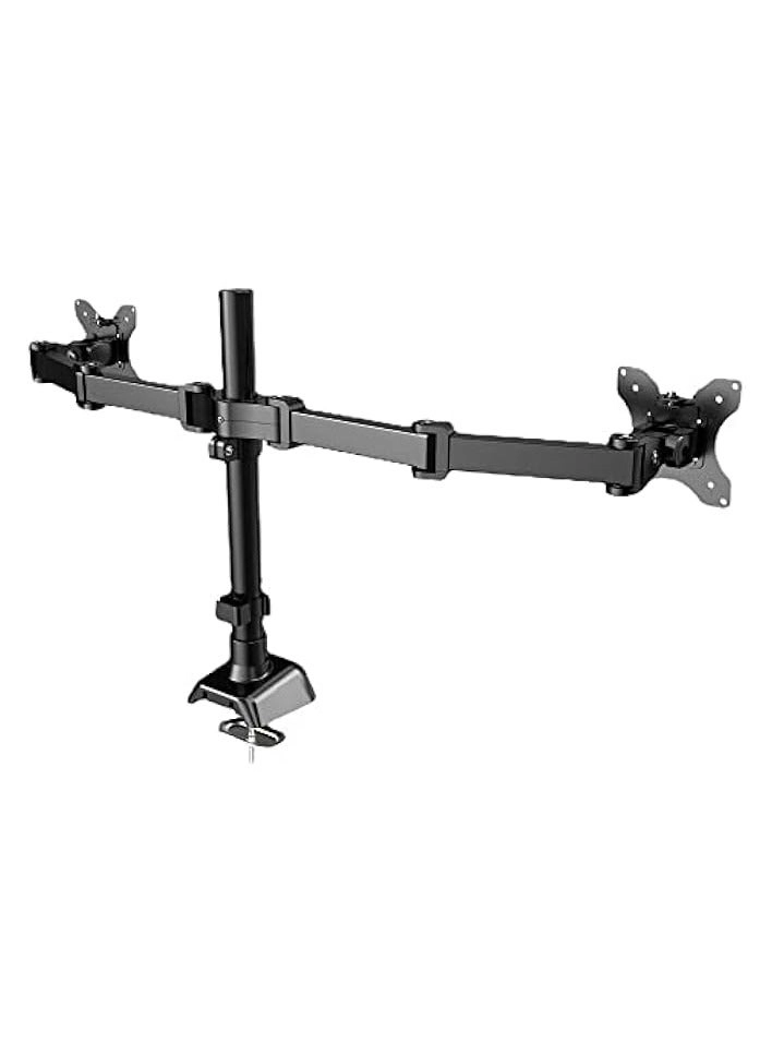 Dual LCD Monitor Desk Mount Stand - 2 27in
