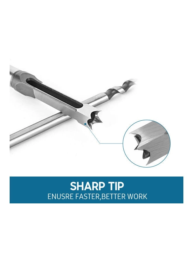 Hole Saw Mortising Chisel Drill Bits - carbon steel 5 Piece