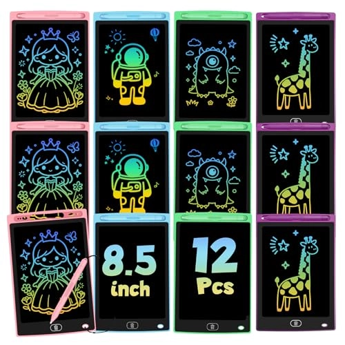LCD Writing Tablet - 12 Pack