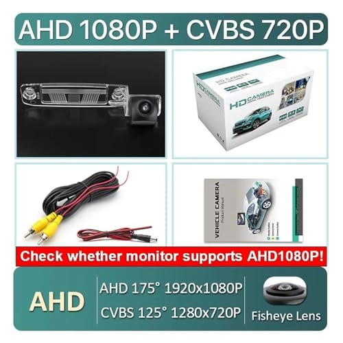 Car Reversing Camera - Night Vision AHD1080P