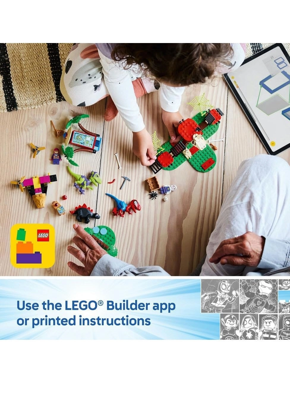 Marvel Spidey and Gobby’s Raptor Battle at Tree House HQ - Spider-Man