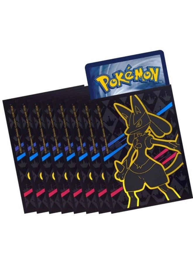 Crown Zenith Elite Trainer Box Exclusive Lucario Sleeves - 65 pcs