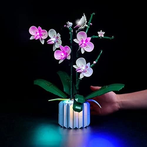 LED Lighting Set for Lego Orchid - Light Control version