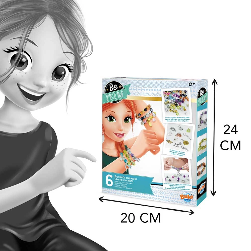 Charm Bracelets Kit - 6 bracelets