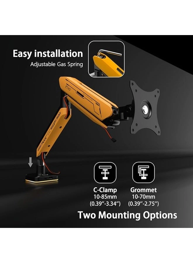 Single Monitor Arm - Single 17〜49inch 75*75mm 100*100mm