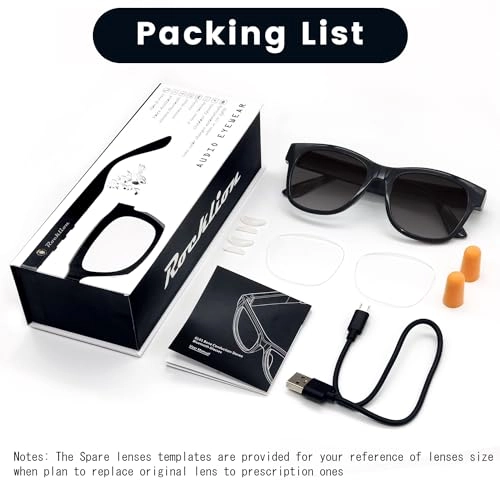 Bone Conduction Glasses - Open-Ear Bluetooth Photochromic