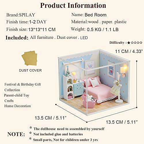 DIY Miniature Dollhouse Kit - 124 scale