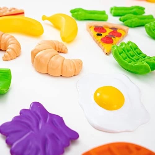 Deluxe Tasty Treats Pretend Play Food - 115 pieces (DBT-63330)