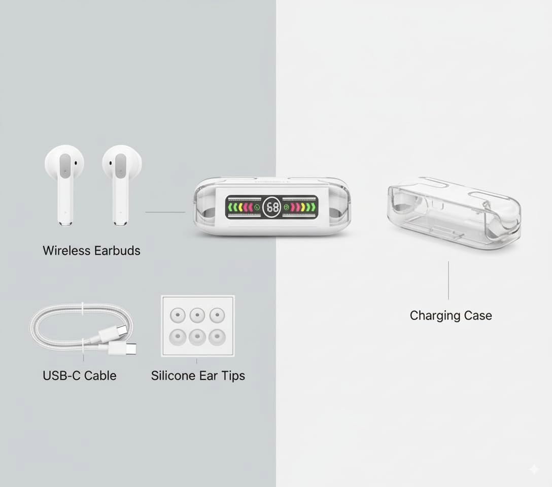 USB-C Earbuds Wired Earbud