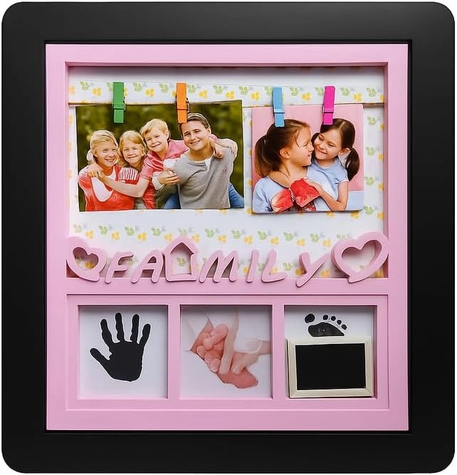 Kidwala Baby Girl Photo Frame - 4 Picture Slots