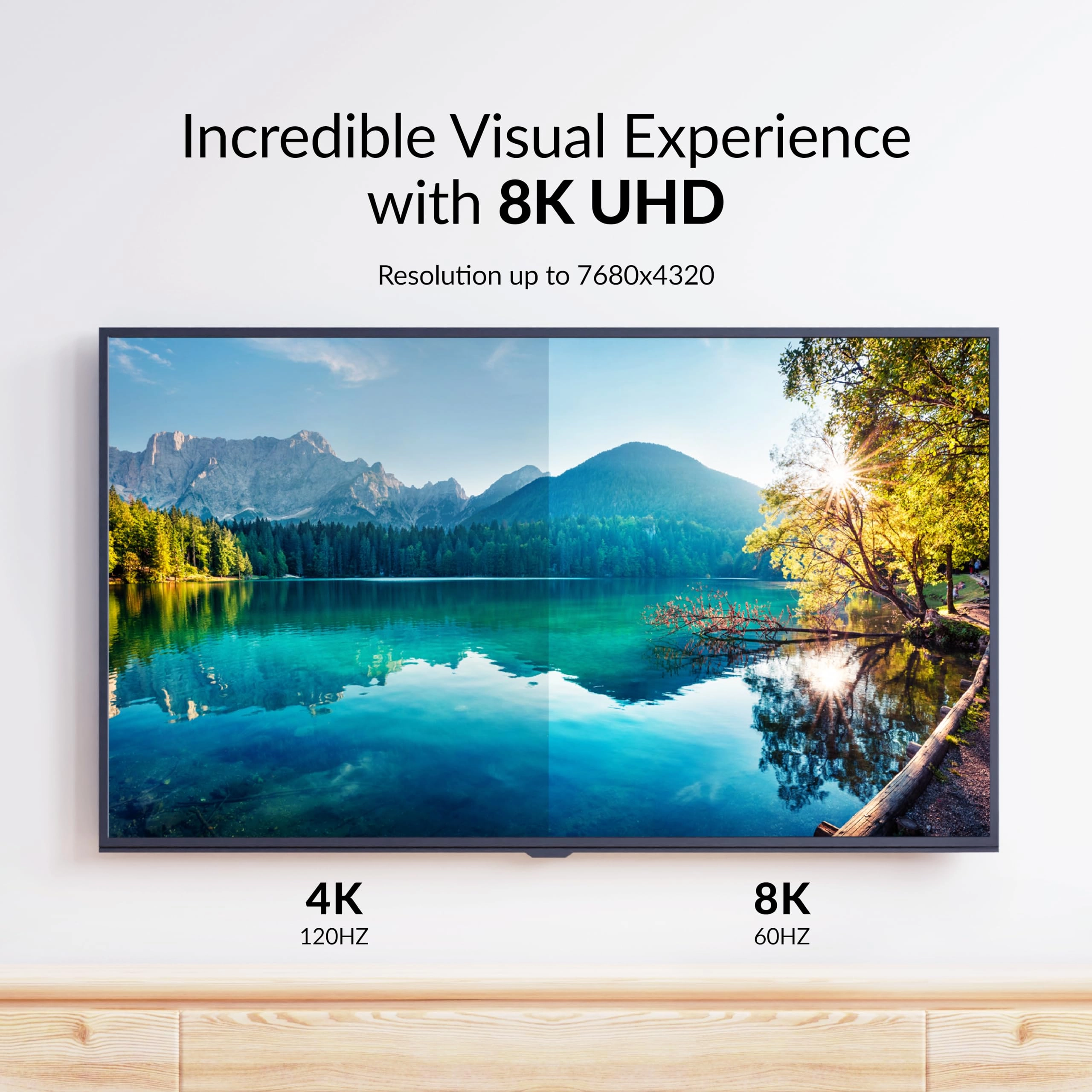 8K HDMI Cable 1m with Ethernet