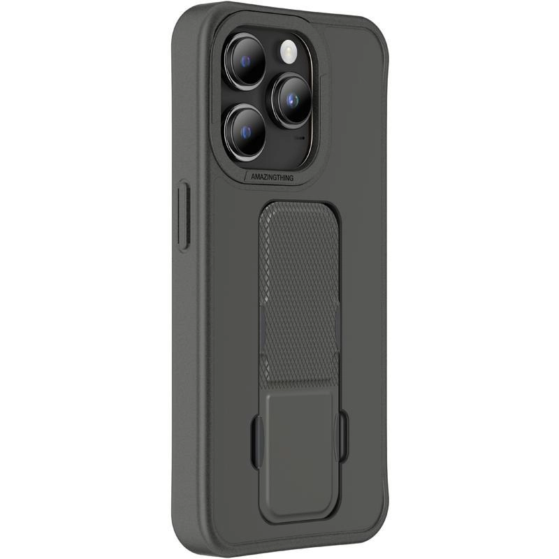 Titan Pro Back Cover Mobile Case with Stand for iPhone 15 Pro