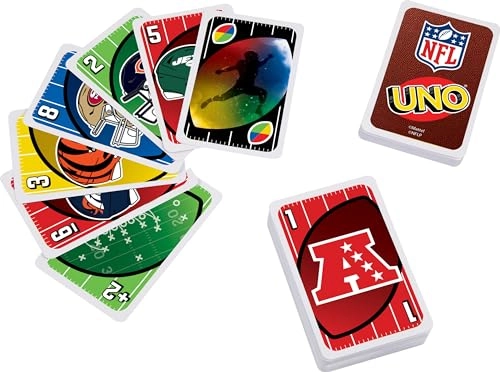 UNO - NFL Card Game Travel Tin