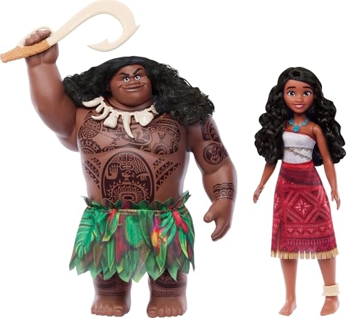 Moana Doll + Maui Doll