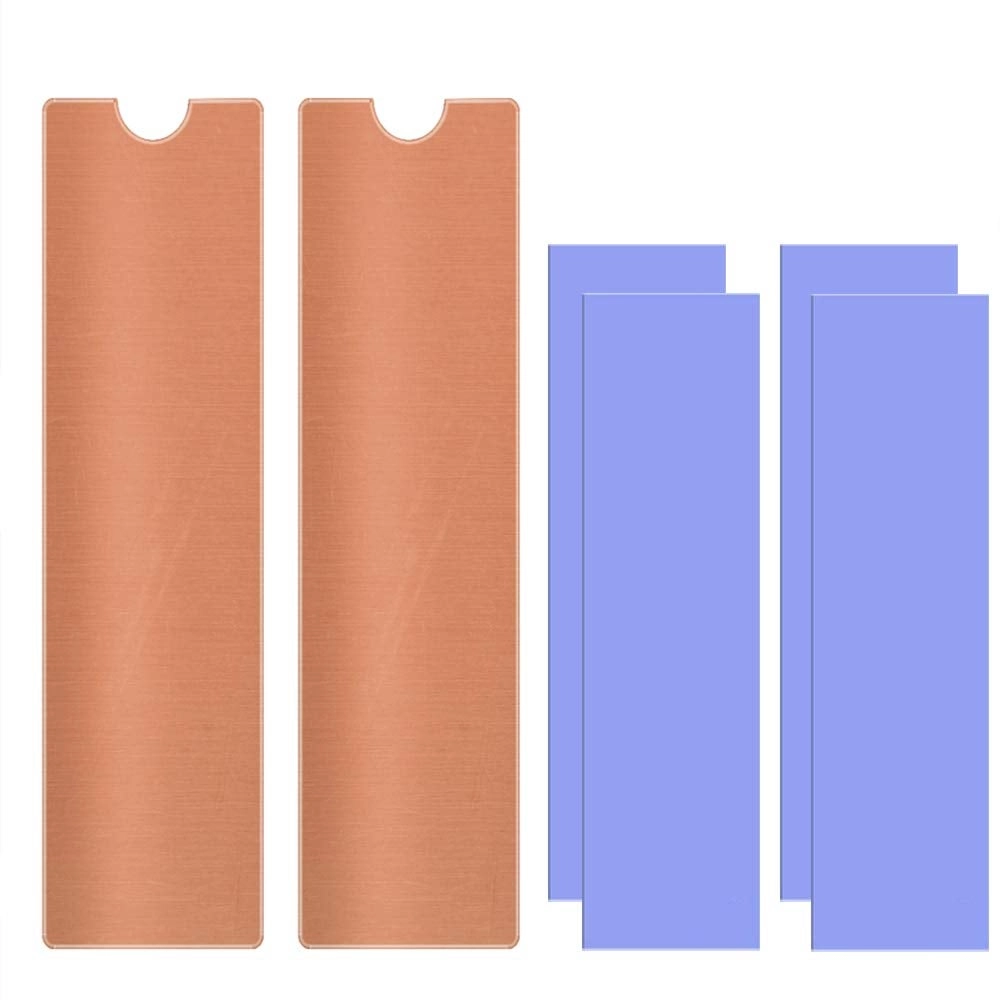 MHQJRH M.2 Copper Heatsinks Cooler Pack