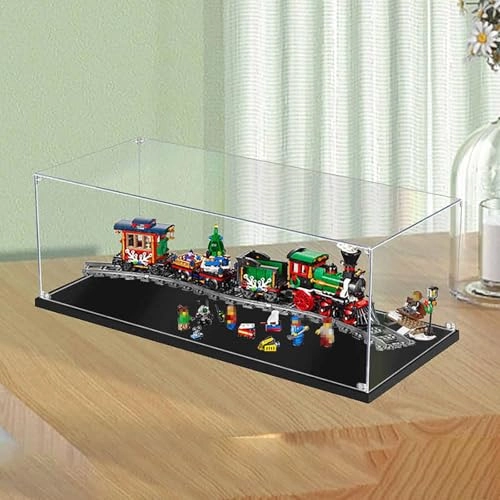 Acrylic transparent display box - suitable for LEGO 10254 62x30x20cm