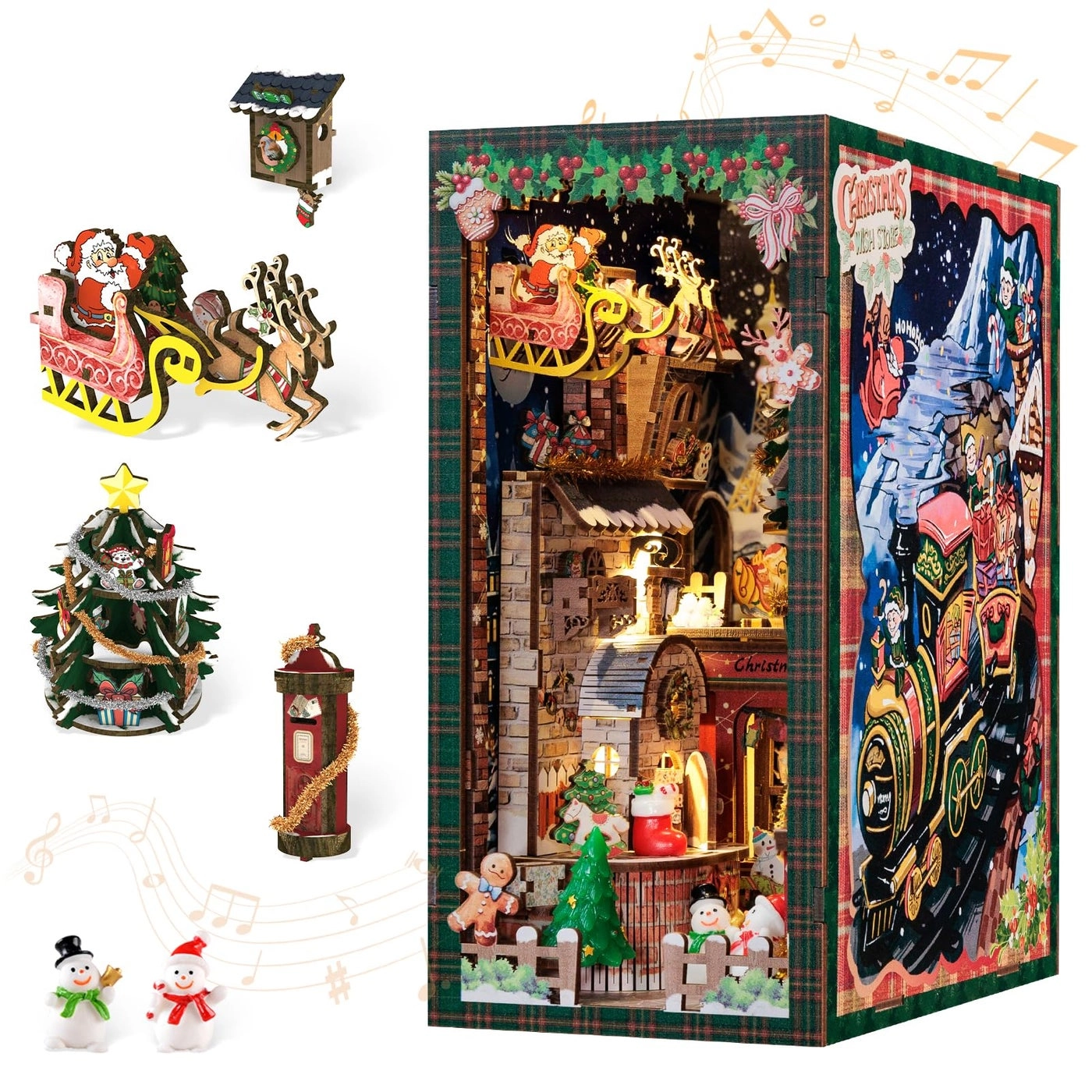 Book Nook Kit - Christmas